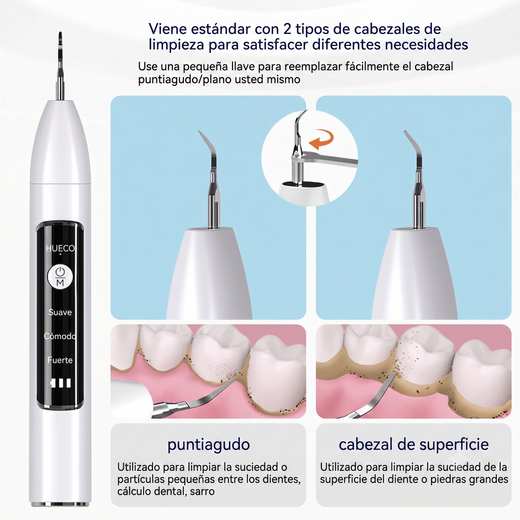Limpiador Dental Ultrasónico Profesional Nuvella